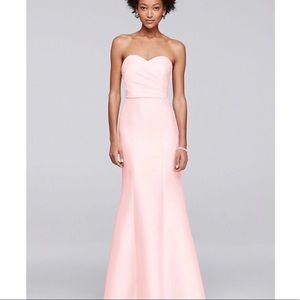 David’s Bridal bridesmaid dress- Mikado
